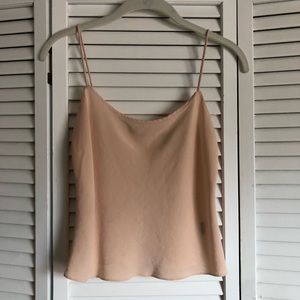 Romantic silk camisole
